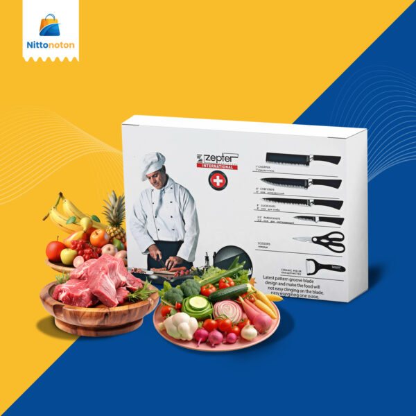 6 Pcs Knife Set