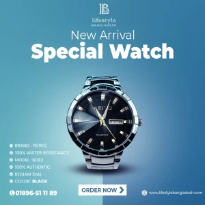 Feiwo Men Watch (black)